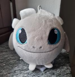 Peluche Dragons Lightfury Furia chiara