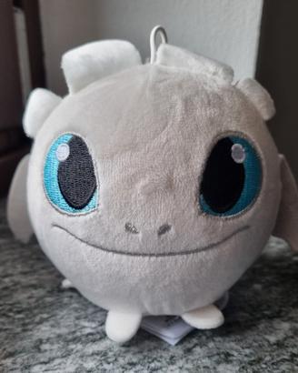 Peluche Dragons Lightfury Furia chiara