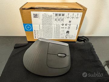 Logitech MX Vertical wireless + bluetooth Nuovo