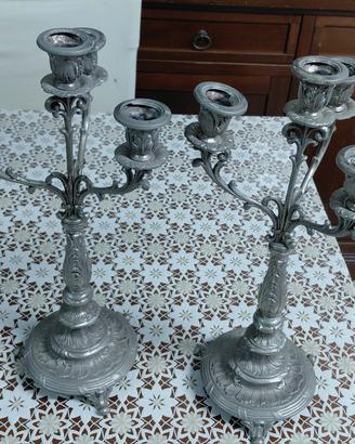 coppia candelabri