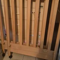 Lettino neonato con materasso 