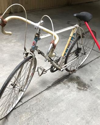 Bici da corsa artigianale vintage anni 70'