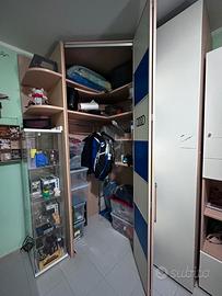 cabina armadio ad angolo