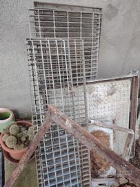 Griglie, coperchio pvc e pozzetto metallico