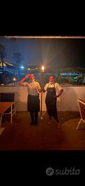 Operaia. Aiuto cucina. Lavapiatti. Pulizia