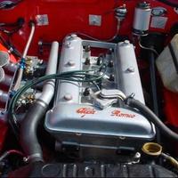 Piastra e tromboncini di aspirazione Alfa Romeo