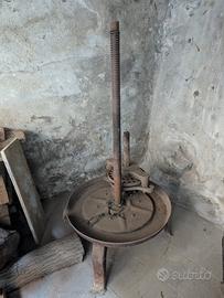 Antica vite per torchio