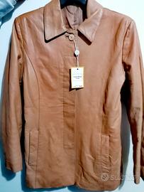 giacca donna stile vintage pelle 