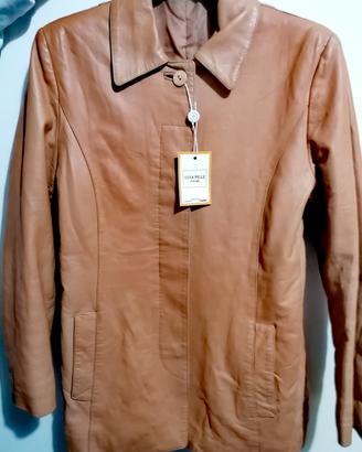giacca donna stile vintage pelle 