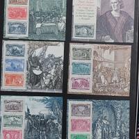 FRANCOBOLLI SERIE COMPLETA DI 6 FOGLIETTI