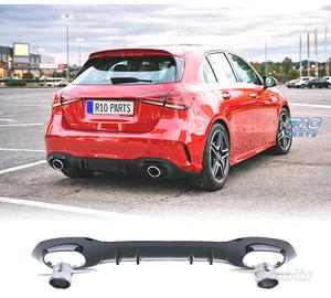 DIFFUSORE MERCEDES CLASSE A W177 18- LOOK A35 AMG 
