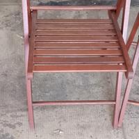 sedute in legno 