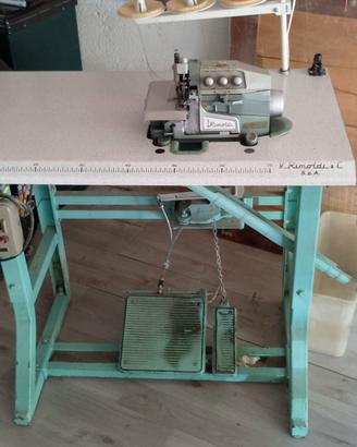 tagliacuci industriale Rimoldi tre fili