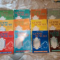 Gemme musicali raccolta di pezzi celebri 12 volumi