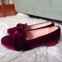 Ballerine fucsia scamosciate Trussardi Jeans