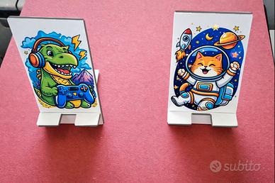 supporto/base telefono personalizzabile 