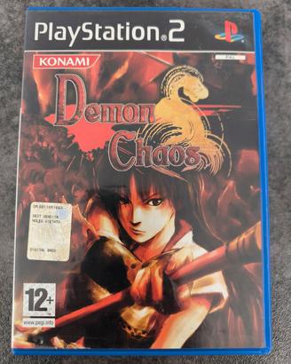 demon Chaos PS2 raro ita 