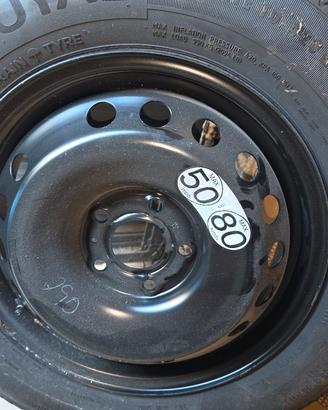 Ruotino di scorta 16" 5x114.3 Renault Nissan Dacia