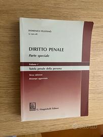 Diritto penale parte speciale : PULITANÒ
