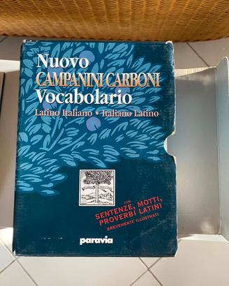 Nuovo vocabolario latino Campanini Carboni