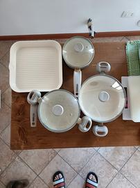 Set pentole e griglia Moneta Ceramica_01