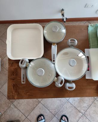 Set pentole e griglia Moneta Ceramica_01
