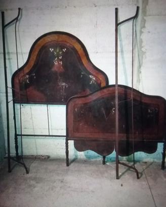 Struttura letto fine '800