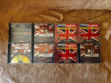 8 Cd Corsi di lingua inglese da collezione nuovi
