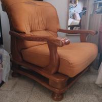 Poltrona in Legno Vintage