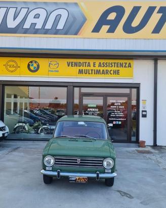 FIAT 124 BENZINA-TARGA D'ORO-ISCRITTO ASI-1972