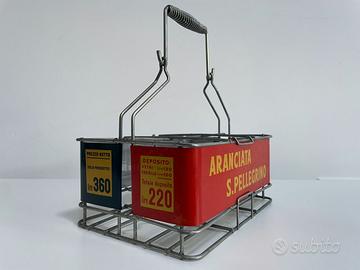 Cestello porta-bottiglie S.Pellegrino anni '50