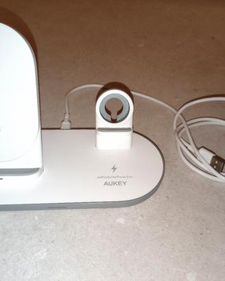 caricatore wireless iPhone Apple watch