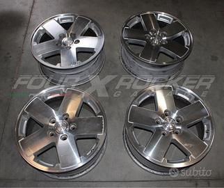 N°4 cerchi in lega 18×7,5 Jeep Wrangler JK