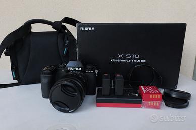 Fujifilm X-S10 + XF 18-55mm f/2.8-4 + Accessori