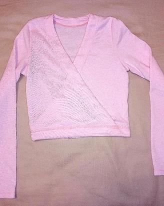 Scaldacuore danza Decathlon rosa TG. 5 anni