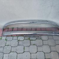 coppia paraurti con portatarga Fiat 500 epoca