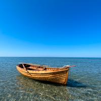 Barca Dinghy in legno 12 piedi