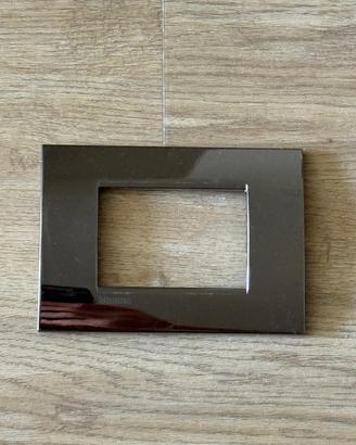 20 Placche bticino living acciaio cromato lucide