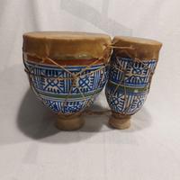 Bonghi africani in ceramica