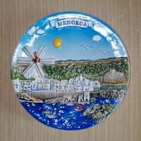 Piatto Ceramica Souvenir Menorca