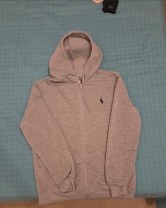 Ralph lauren hoodie grey