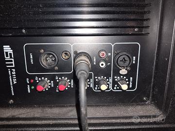 Casse attive amplificate SM PS115
