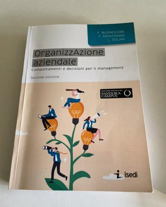 libro organizzazione aziendale