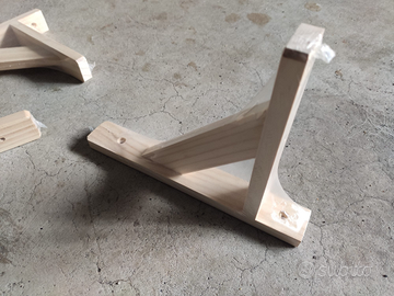 Reggimensola squadra in legno NUOVI