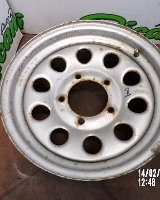 CERCHIO IN FERRO JIMNY DA 15 X 5.5 POLLICI 2008