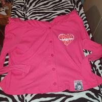 Maglia Wonder Woman DC Rosa – Scollo a Barca 😘