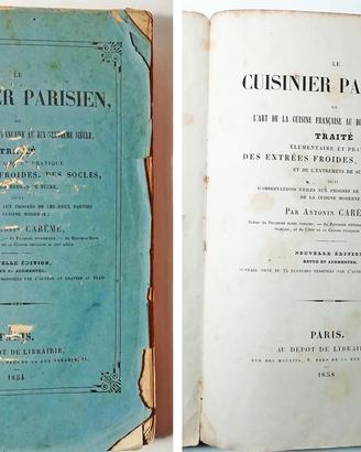 LE CUISINIER PARISIEN - CAREME ANTONIN 1858