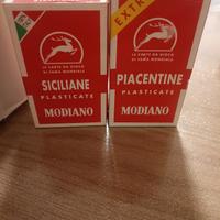 carte siciliane e piacentine triplex 