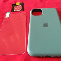 Custodia cover ORIGINALE iPhone 11 + 2 pellicola 