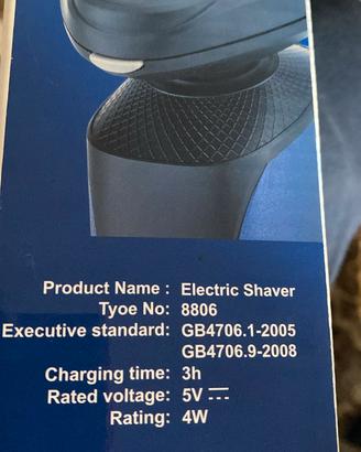 Rasoio Elettrico Uomo 4D SHAVER 8806 – 3 Testine R